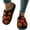 Black, variant on KEVCHE Halloween Cute Pumpkin Cotton Closed Toe Slippers for Women, Soft Warm Indoor House Foam Slippers, Cozy Fluffy Fall Winter Home Footwear for Bedroom Comfort