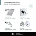 thumbnail image 5 of Fine Fixtures Tub Door Sliding Frameless Tempered Glass 60" W x 66" H Polished Chrome, 5 of 12
