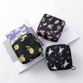 thumbnail image 5 of Bolsa de almacenamiento de tampones para mujer, bolsa para toallas sanitarias, organizador de cosméticos, bolsa de maquillaje para mujer, organizador de tampones para niñas, D, 5 of 5