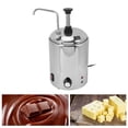thumbnail image 3 of Hot Nacho Cheese Warmer Pump Stainless Steel Temperature Adjustment Commercial Hot Fudge Dispenser 360 Degree Rotation, 3 of 7