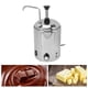 thumbnail image 3 of Marcina Eléctrica de queso nacho nacho de dulces calientes con bomba Ajuste de temperatura de acero Rotacia inoxidable de 360 ​​Grados Calentador Comercial DE, 3 of 7