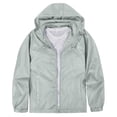 thumbnail image 3 of MADHERO Lightweight Waterproof Removable Hood Windbreaker Jacket and Rain Coat Men's M, 3 of 8