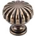 thumbnail image 4 of 1-1/4" Dia. Melon Knob - Antique Copper, 4 of 7