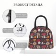 thumbnail image 4 of Disketp Forest Wild Mushroom Bolsa Térmica para Almuerzo, Lonchera con Abertura Amplia y Gran Capacidad, Organizador Reutilizable para Mujeres, Hombres y Adultos, 4 of 6