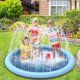 thumbnail image 3 of Muyoka Almohadilla rociadora para mascotas de 66,9 pulgadas, rociador antideslizante para piscina de perros, almohadilla rociadora de agua plegable para verano, alfombrilla de agua para jugar, juguete Muyoka Hogar, 3 of 7
