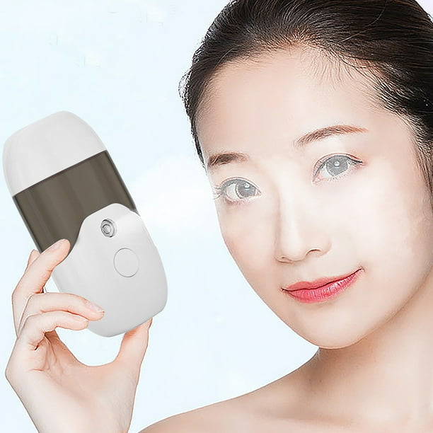 Xihbxyly Spray Facial, Pulverizador Hidratante Portátil, Humectante con Nanoatomización, Dispositivo de Alta Tecnología para El Cuidado de La Piel, Hidratación Instantánea, Esencial de Belleza Diaria