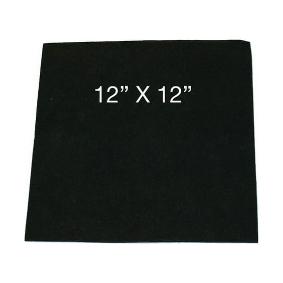 Vacuum Cleaner 12"x 12" Material Cut To Fit Charcoal Filter # 32-2325-61