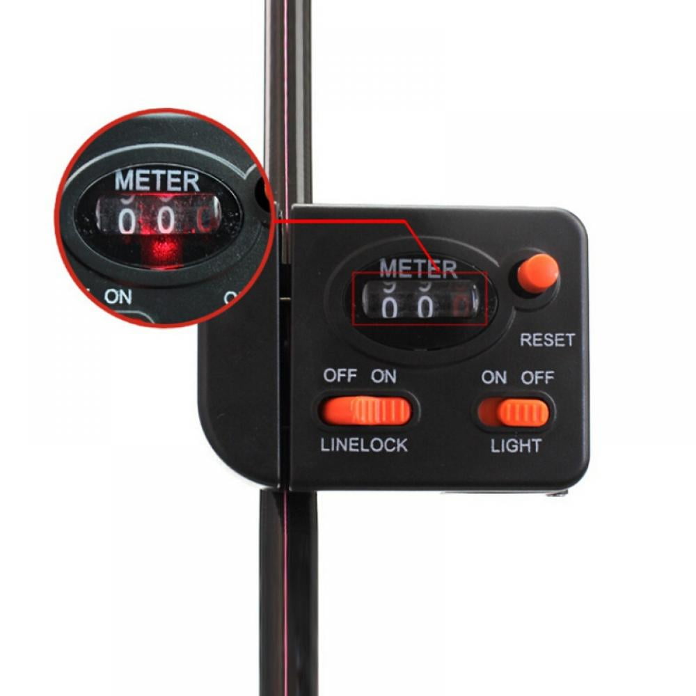 Fishing Line Depth Finder Counter, Portable Fishing Tool Tackle Display