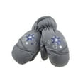 thumbnail image 1 of Cateissary 6 pares de manoplas para niños, equipo deportivo impermeable de invierno, herramientas de protección para niños, patrones impresos Suministros térmicos gris, 1 of 5