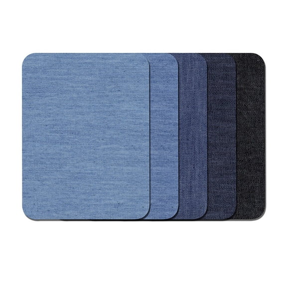 Assorted Color Iron On Jean Patches No Sew Cotton Fabric Repair Patch For Denim Clothing Hole Fix DIY Handmade Craft