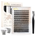 thumbnail image 1 of Eyelash Clusters BEFER Lash Curl, 10 a 16 mm, con pinzas, 144 unidades, 1 of 5
