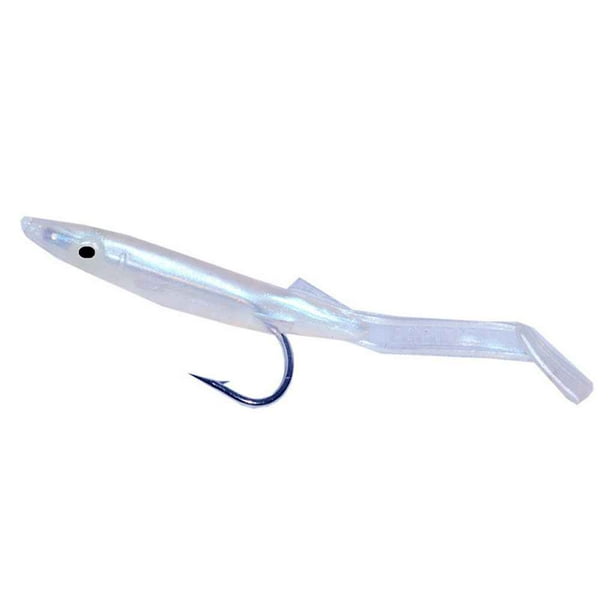 Sea eel lures paddle tail fish sand eel bait fishing lure soft