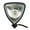 Black/Clear, variant on Triangle Motorcycle Headlight Head Light Lamp for Harley Honda Kawasaki Suzuki Yamaha Cafe Racer Bobber Chopper Vintage Bike