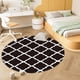 thumbnail image 4 of Decoración del hogar, decoración de habitaciones, decoración de paredes, alfombra circular antideslizante, lavable a máquina, adecuada para comedor, sala de estar, dormitorio, entrada y cocina, alfomb, 4 of 6