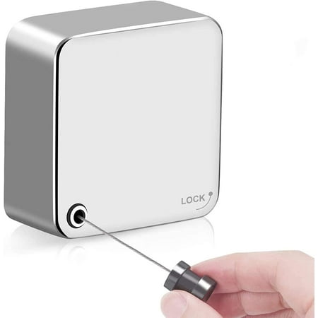 

Stainless Steel Retractable Clothesline - Premium Mirror Silver Ultra-Durable for Outdoor Use