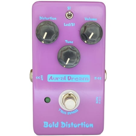 Aural Dream Bold Distortion Guitar Effect Pedal includes Heavy ...