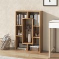 thumbnail image 4 of Costway 7-Cube Geometric Bookshelf with Anti-Toppling Device Modern Open Bookcase Natural, 4 of 10