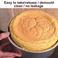 thumbnail image 3 of 2 Pieces Cheese Cake Mold Aluminium Alloy Non-stick Pan Mousse Baking Mould with Removable Bottom, 5 Inches, 3 of 10