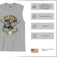 thumbnail image 6 of US Army Eagle Men's Muscle Shirt 250 Years Anniversary American Veteran DD 214, 6 of 7