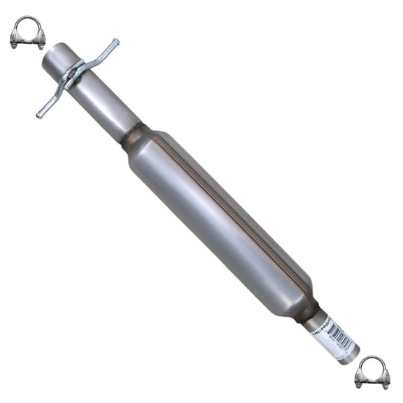 Northeastern Exhaust Resonator Pipe Fits 2008-2010 Pontiac G6 3.5L & 2008-2009 Pontiac G6 2.4L - Direct Fit | Stainless Steel | Includes Clamps