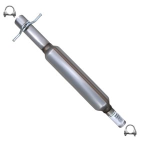 Northeastern Exhaust Resonator Pipe Fits 2008-2010 Pontiac G6 3.5L & 2008-2009 Pontiac G6 2.4L - Direct Fit | Stainless Steel | Includes Clamps