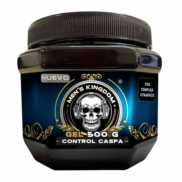 Gel para cabello Men's Kingdom control caspa 500 g