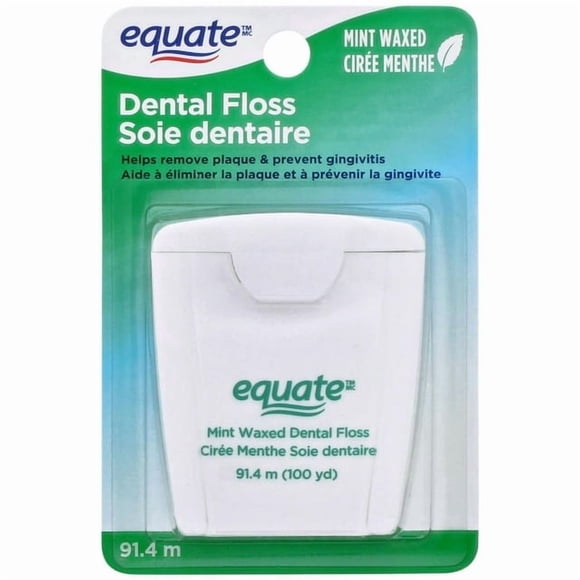 Equate Mint Waxed Dental Floss