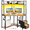 Rustic Brown, variant on Romorgniz Corner Computer Desk with 2 Drawers & Hutch, Gaming Desk with LED Lights and Power Outlets Writing Study Table for Small Space, Black