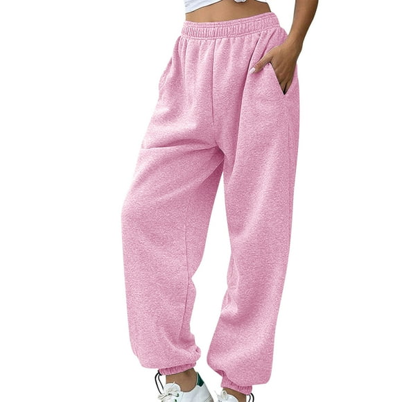 cfhntfmh Sweatpants Women Cinch Bottom Athletic Joggers Workout Gym Lounge Pants with Pockets High Rise Joggers