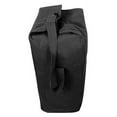 thumbnail image 6 of Rothco Top Load Canvas Duffle Bag, Black, 30" x 50", 6 of 6