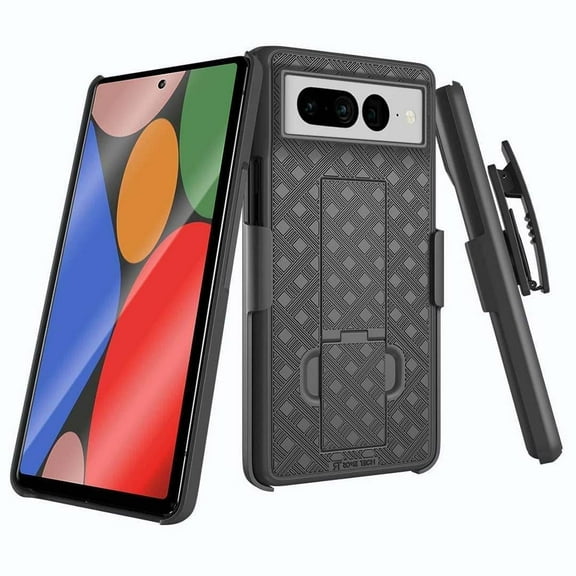 Rome Tech Google Pixel 7 Pro Shell Holster Combo Case With Belt clip