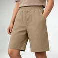 thumbnail image 2 of Unisex Children Relaxed‑Fit Multi‑Color Sports Shorts, Side Pockets Elastic Waist Skin‑Friendly Boys Girls Summer Knee Pants, 2 of 7