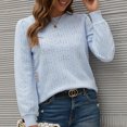 thumbnail image 1 of Women's Autumn And Winter Long Sleeve Solid Comfortable Tops, 1 of 6