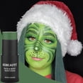 thumbnail image 3 of Pintura facial y corporal en barra CCBeauty, color verde brujo, Día de San Patricio, 3 of 8
