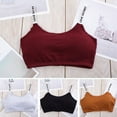 thumbnail image 5 of Women's Fitness Breathable Sport Bra Casual Lingerie Solid Shoulder Strap Sexy Seamless Removable Pad Underwear, 5 of 9