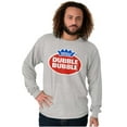thumbnail image 4 of Vintage Dubble Bubble Gum Double Logo Long Sleeve TShirt Men Women Brisco Brands S, 4 of 5
