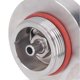 thumbnail image 3 of Stainless Steel Double Ball Lock Mini Keg Dispenser with Beer Keg Spear - Compatible with 2L, 3.6L, 4L, 5L & 10L Mini Kegs, 3 of 4