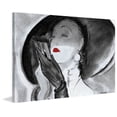 thumbnail image 3 of Marmont Hill "Hat Lady 1" by Saturday Evening Post Painting Print on Canvas, 3 of 5