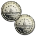 thumbnail image 3 of 1989 2-Coin Congressional Proof Set (w/Box & COA), 3 of 3