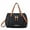 Black Cognac Combo, variant on MKF Collection Maisie Small Satchel Bag by Mia K