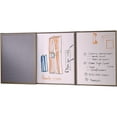 thumbnail image 2 of Ghent's Fabric VisuALL PC Multi Board Cabinet with Whiteboard in Gray, 2 of 7