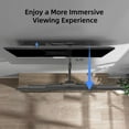 thumbnail image 6 of DJJD Full Motion TV Monitor Wall Mount Bracket Articulating Arms Swivel Tilt Extension Rotation for Most 32-55 inch LED LCD Flat Curved Screen TVs & Monitors, Max VESA 400x400mm, 6 of 9