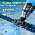 thumbnail image 3 of Efurden Cordless Pool Vacuum, Handheld Pool Vacuum with Running Time up to 90-Minutes for Above Ground Pools, Spas and Hot Tubs,Blue, 3 of 7