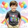 thumbnail image 2 of JAJAHO Boys Baseball Ice Cream T-Shirt, Graphic Tees For Kids Youth, Sizes 2-13Y, 2 of 4