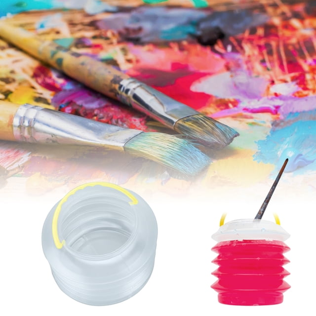 Cuenca De Lavado De Pintura De Plástico Plegable, Pincel De Acuarela Plegable Y Reutilizable Cubo De Lavado De Pincel Portátil Para Acuarela, Pintura Al óleo