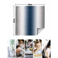 thumbnail image 5 of Cloth Napkins Set of 4 - 20x20 Inches, Gray Navy Blue Washable Reusable Table Napkins, Modern Gradient Geometric Soft & Absortbent Dining Napkin for Party Wedding Hotel Restaurant, 5 of 8