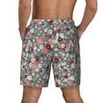thumbnail image 4 of Goofa Daisies Flowers Printed Men's Swim Trunks Board Shorts Quick Dry Mens Swimming Trunks with Compression Liner,Breathable Fit Hawaii Beach Shorts-3X-Large, 4 of 9