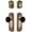 Gold, variant on Grandeur 853478 Parthenon Solid Brass Rose Single Cylinder Keyed Entry Deadbolt And