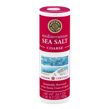 UPC 182741000102 product image for Natural Nectar Mediterranean Sea Salt Coarse, 24.7 OZ | upcitemdb.com