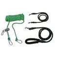 thumbnail image 1 of Reflective Dog Leash, Dog Traction Rope Stainless Steel 360 Degree   For Outdoor Blue,Red,Green, 1 of 8